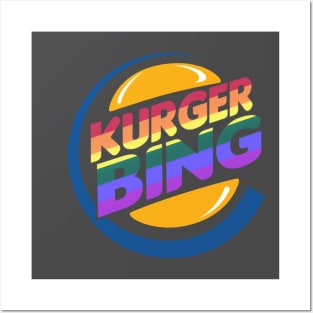 Kurger Bing LGBTQ Logo Posters and Art